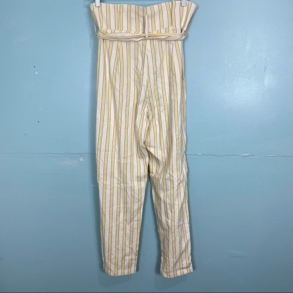 Tularosa Greyson Pant Ivy Yellow Striped Sz M - Picture 8 of 14